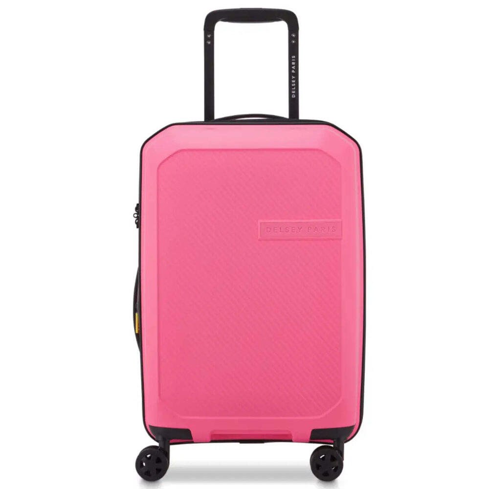 Delsey Anvers 55 cm 4 Wheel Expandable Carry-on Suitcase - Pink