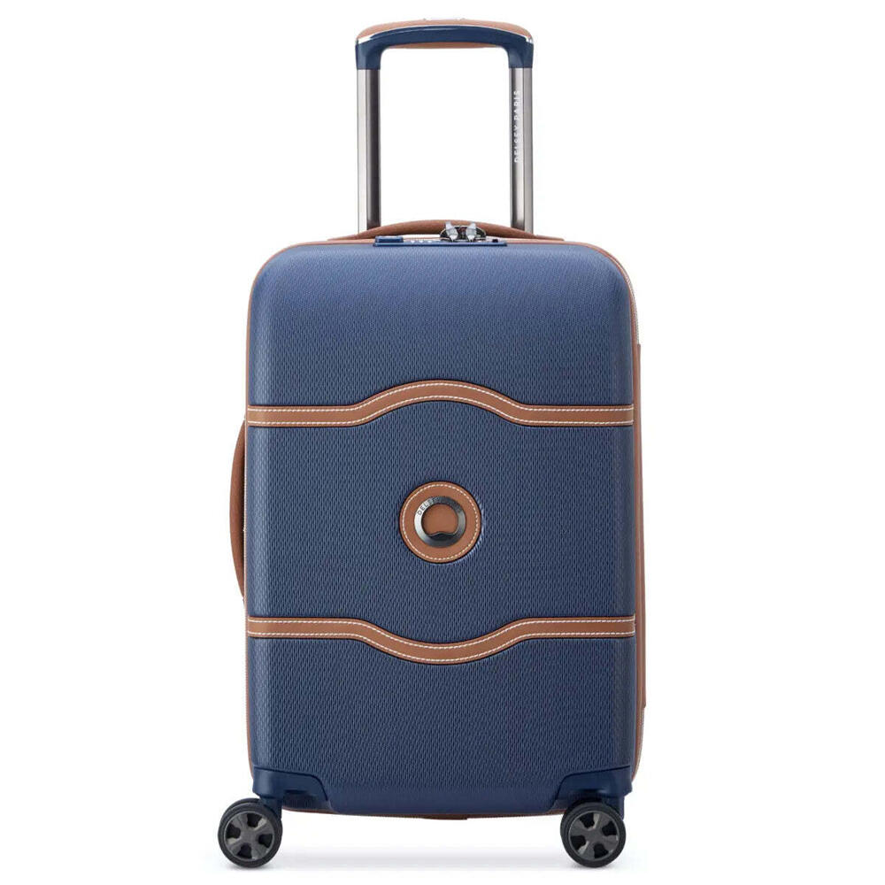 Delsey Chatelet Air 2.0 - 55 cm 4-Wheel Cabin Suitcase - Navy Blue