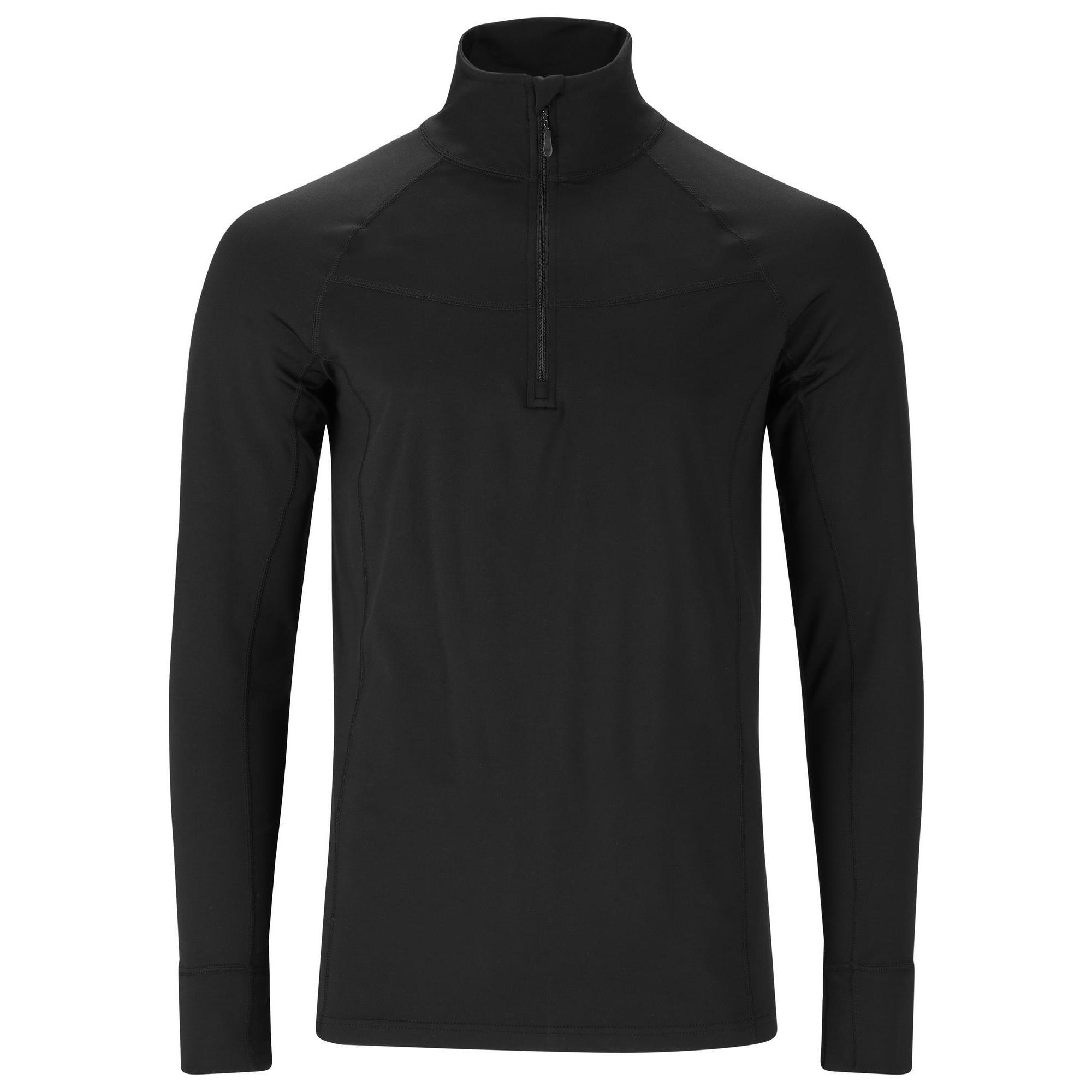 Whistler - Pull De Ski Whistler Baggio - T-shirt Manches Longues - Gris|noir - S - Decathlon