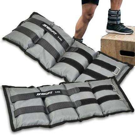 Hantle miękkie Enero Fit regulowane 2x3 kg