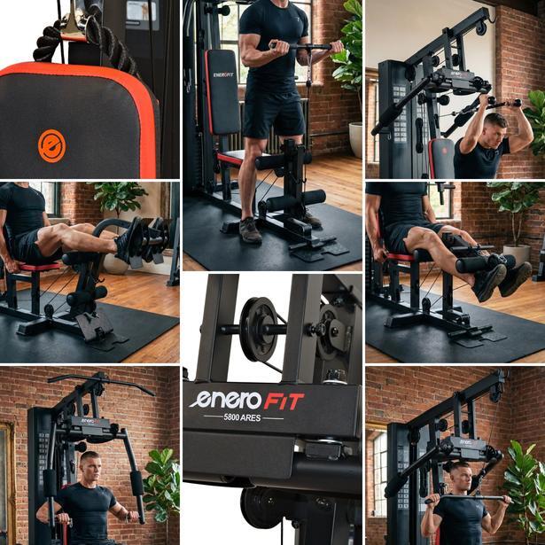 Atlas treningowy Enero Fit 5800 ares 7/7