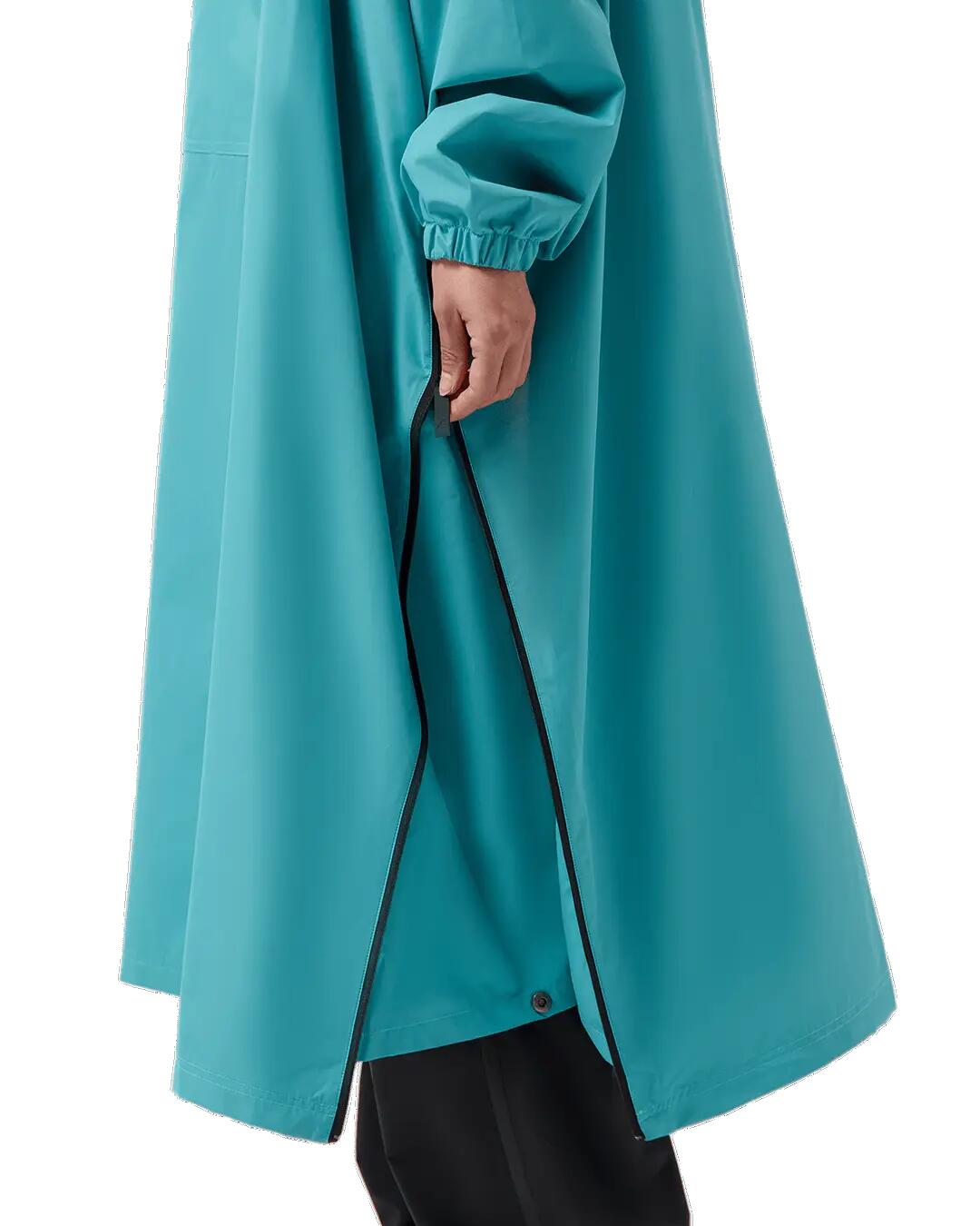 Poncho de Pluie – bleu gris 7/7