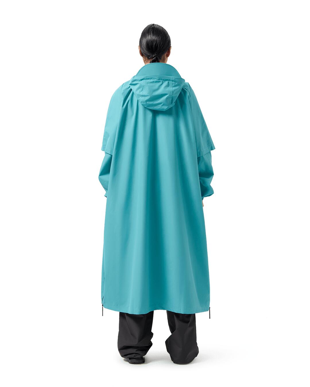 Regenponcho – Blaugrau Gr. M 4/7