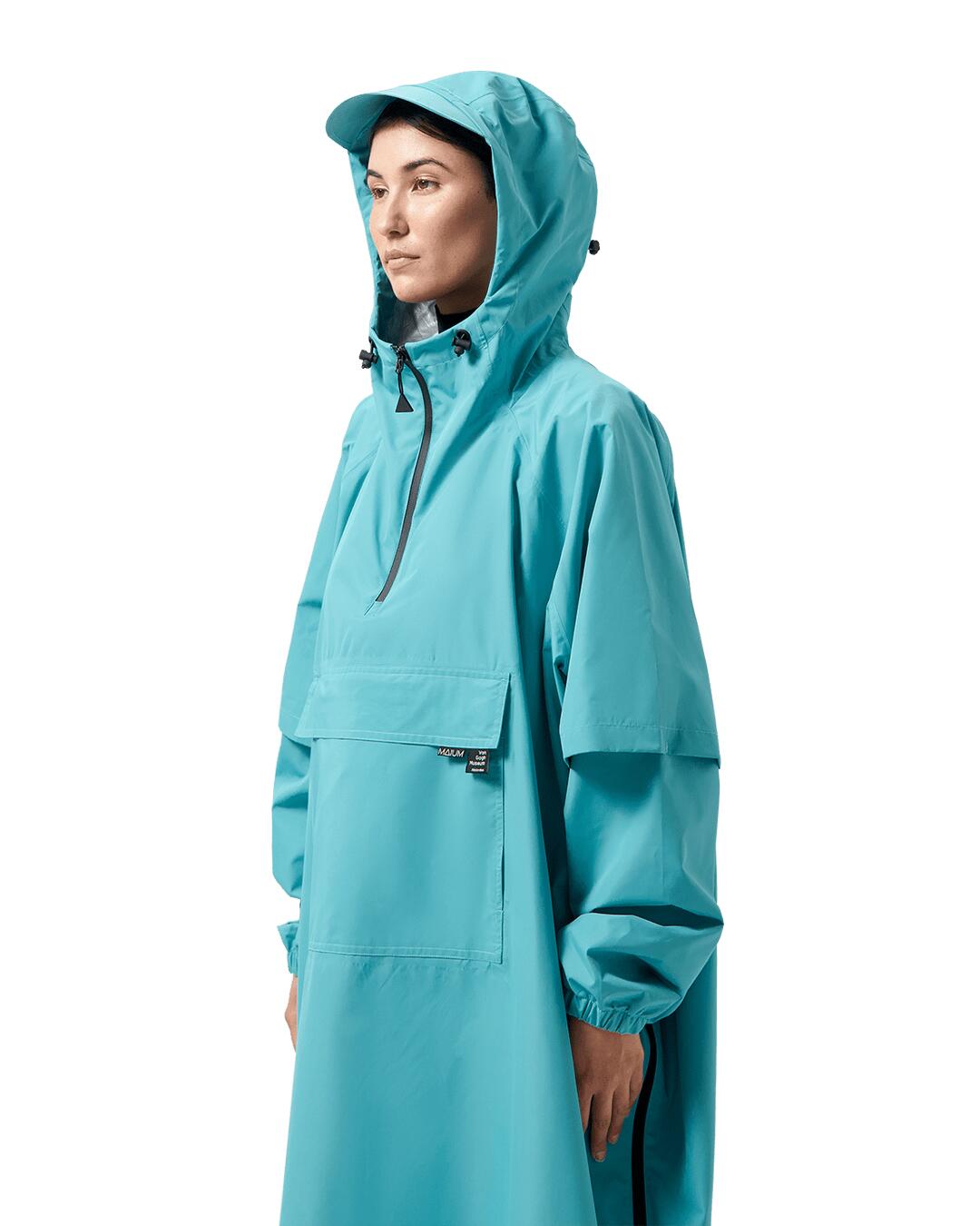 Regenponcho – Blaugrau Gr. M 6/7