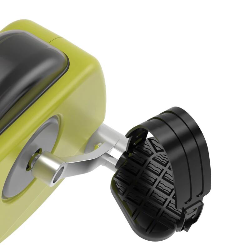 Bicicleta de ejercicio plegable HOMCOM con 8 niveles de resistencia magnética 2/6