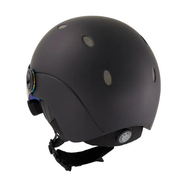 Casco SINNER TITAN VISOR - Freeride - Unisex - Negro/Rojo 4/6