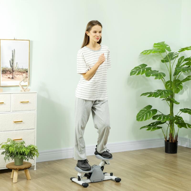 Mini stepper pro domácí použití s ​​LCD displejem, pro trénink nohou 2/7