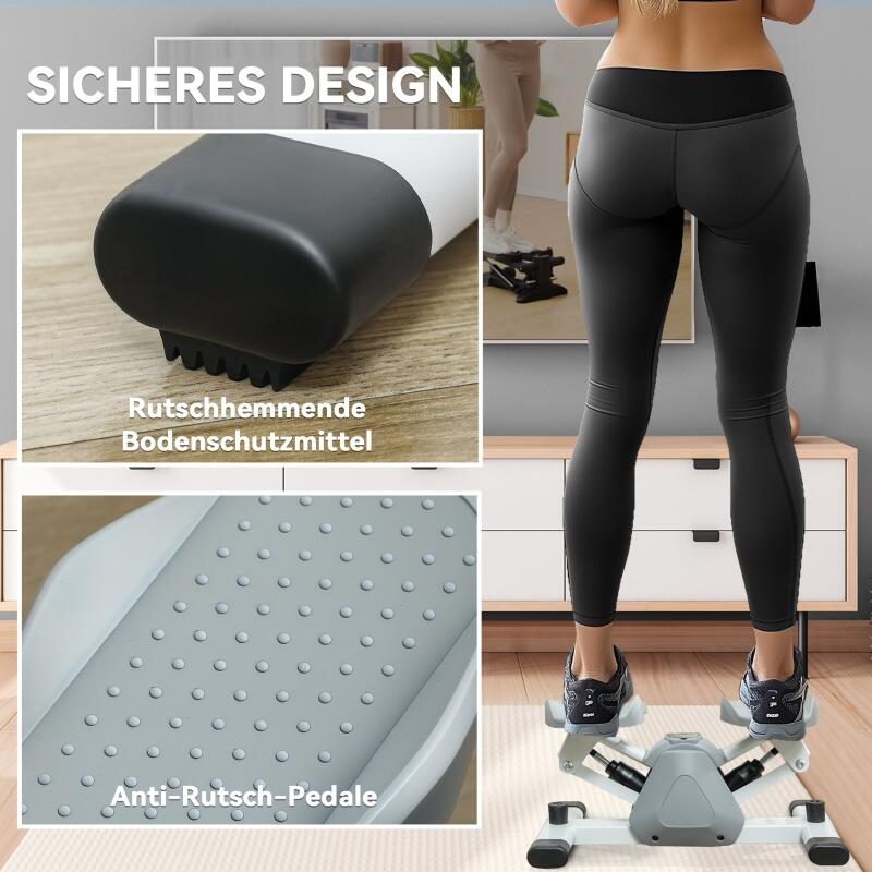 Mini stepper pro domácí použití s ​​LCD displejem, pro trénink nohou 5/7
