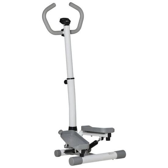 HOMCOM Heimtrainer-Stepper mit LCD-Display und einstellbarer Geschwindigkeit
