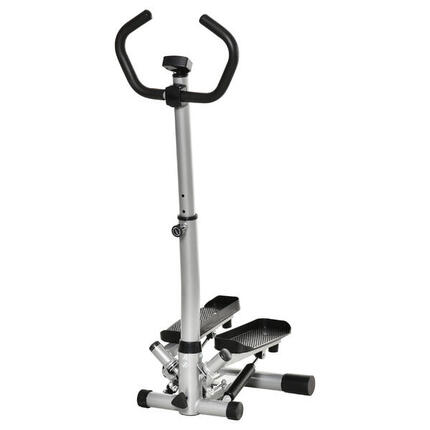 HOMCOM Heimtrainer-Stepper mit LCD-Display und einstellbarer Geschwindigkeit