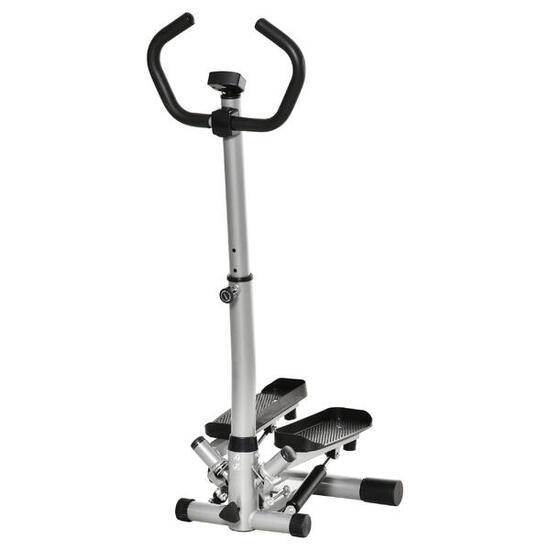 HOMCOM Heimtrainer-Stepper mit LCD-Display und einstellbarer Geschwindigkeit
