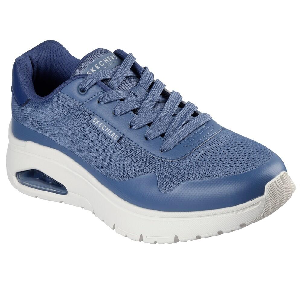 Baskets Ombre Skechers  Uno Flex - Spring On Air BLEU 2/5