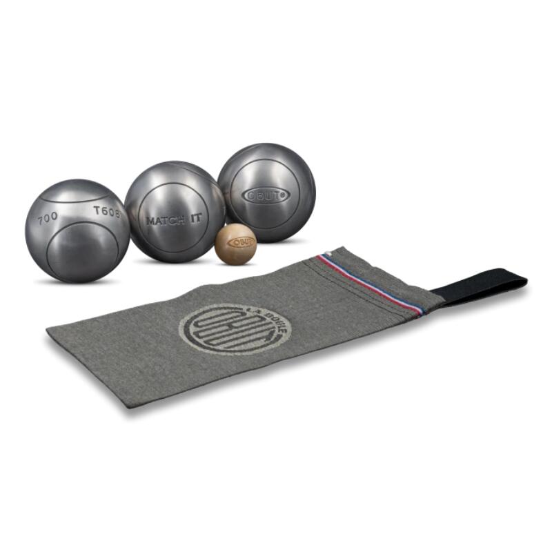 Boules de Pétanque MATCH IT Striée - OBUT 3/5