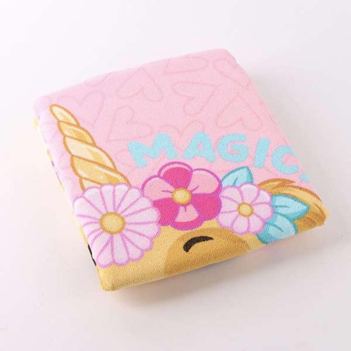 Serviette poncho avec capuche PAW PATROL Rose 3/4