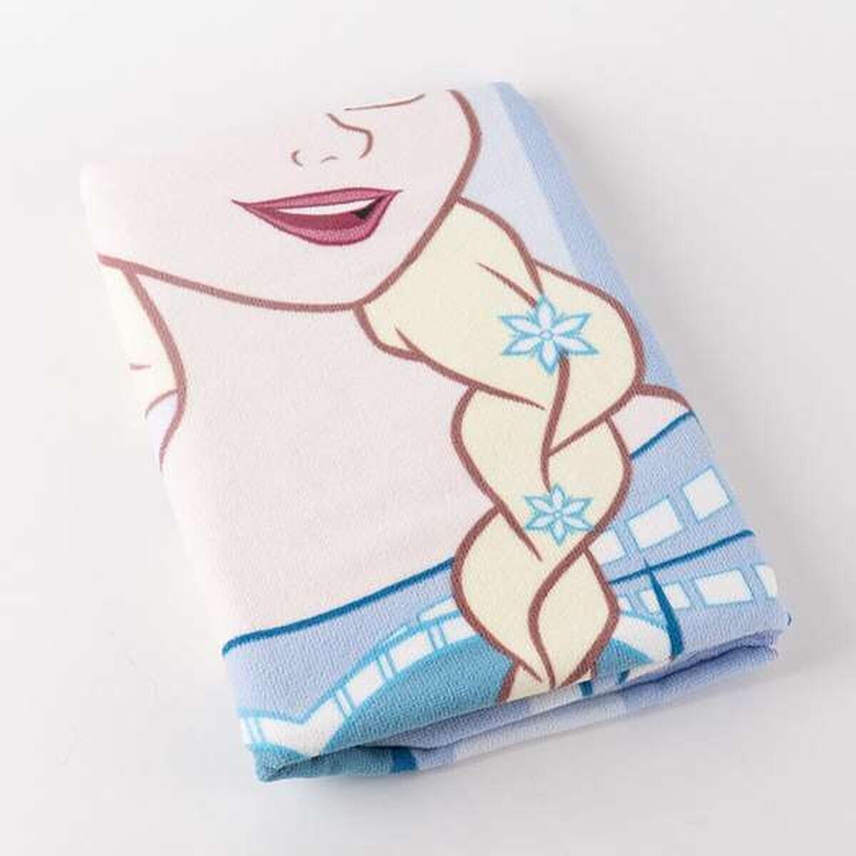 Serviette de plage DISNEY FROZEN Bleu clair 2/4