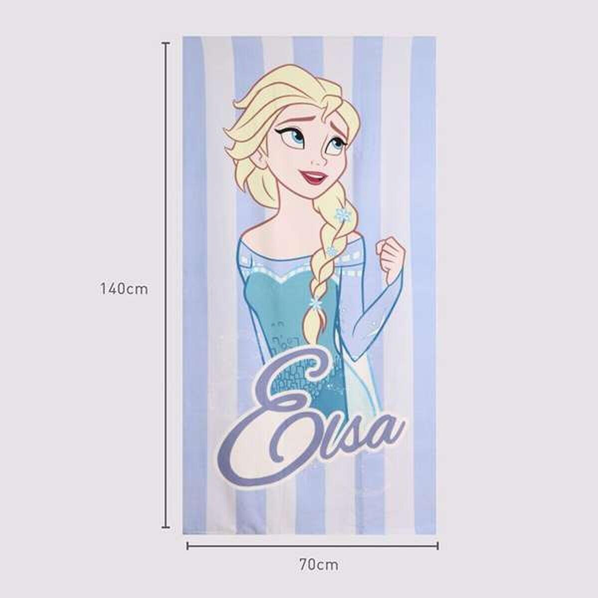 Serviette de plage DISNEY FROZEN Bleu clair 4/4