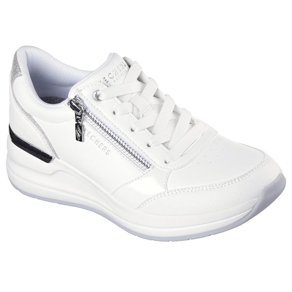 Y Elegante Baskets FEMME Skechers Billion 2 High-end BLANC 2/5
