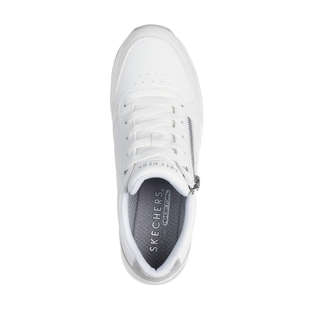 Y Elegante Baskets FEMME Skechers Billion 2 High-end BLANC 4/5
