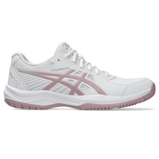 Chaussures De Tennis Et De Padel Femme - ASICS COURT SLIDE 4 W - White/Guava