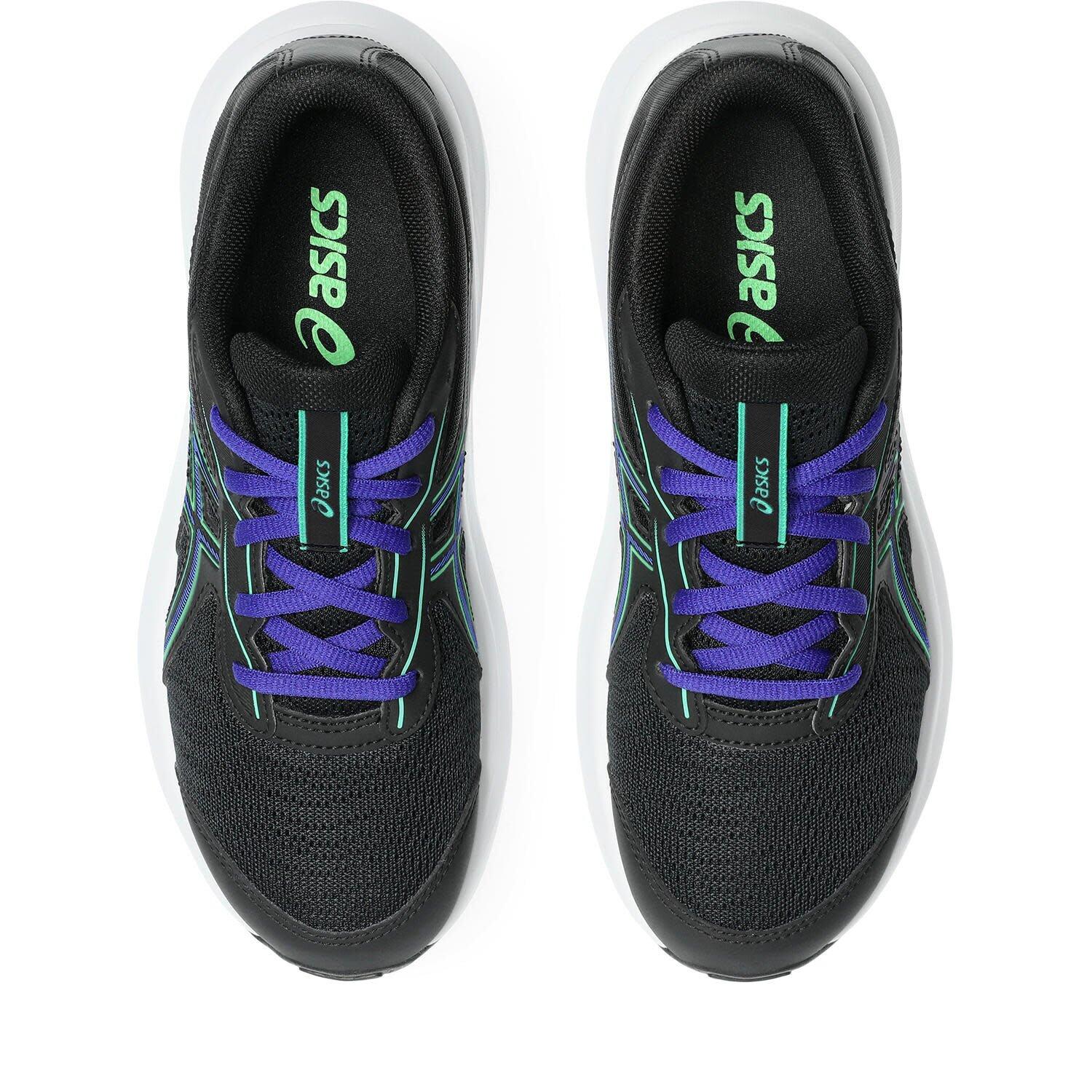 Laufschuhe Kinder - ASICS CONTEND 9 GS - Black/Vital Green 6/7
