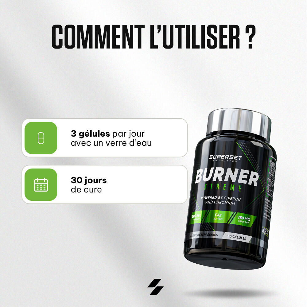 Brûleurs De Graisse | Burner Xtreme (90 Caps) 3/5