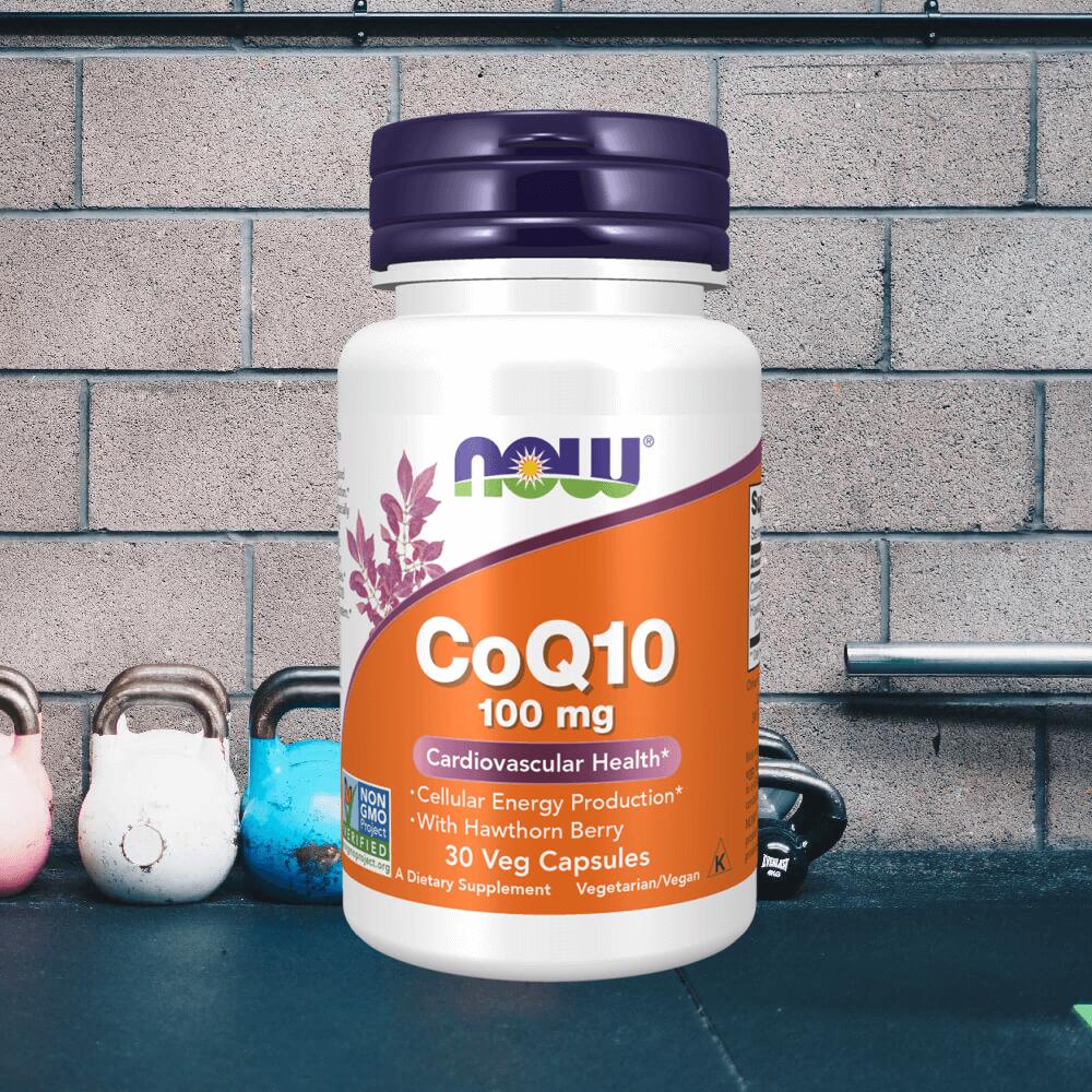 Now Foods CoQ10 100mg with Hawthorn Berry (30 vcaps) Unflavoured 2/3