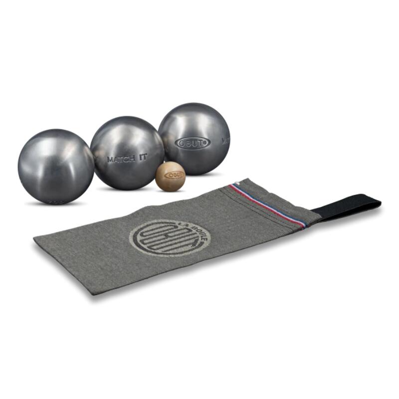 Boules de Pétanque MATCH IT Lisse - OBUT 3/5