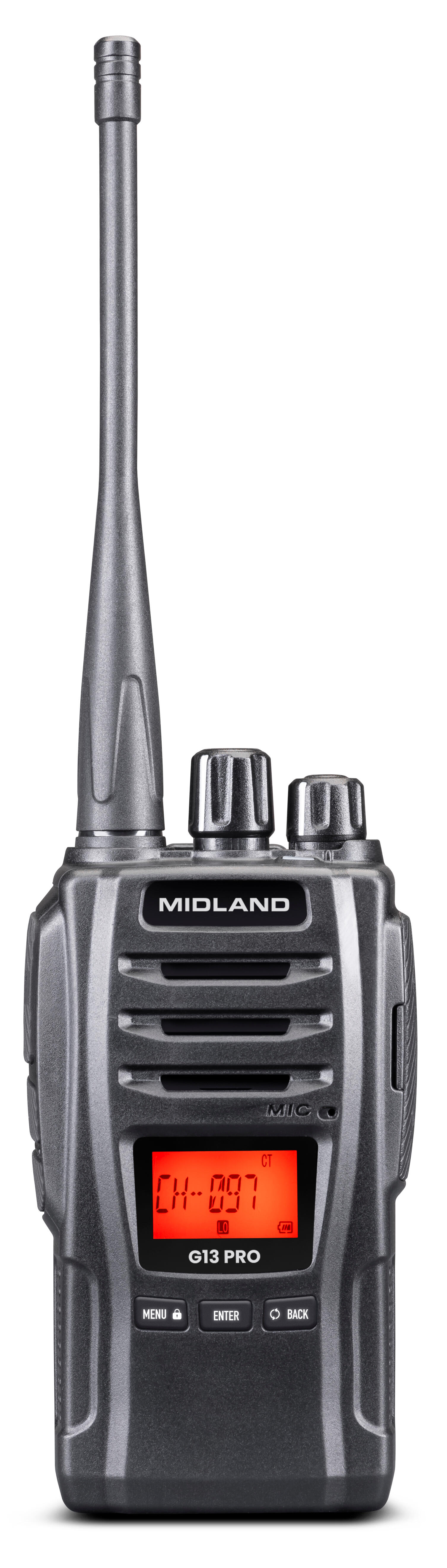 Midland G13 PRO ricetrasmittente PMR/LPD professionale 4/5