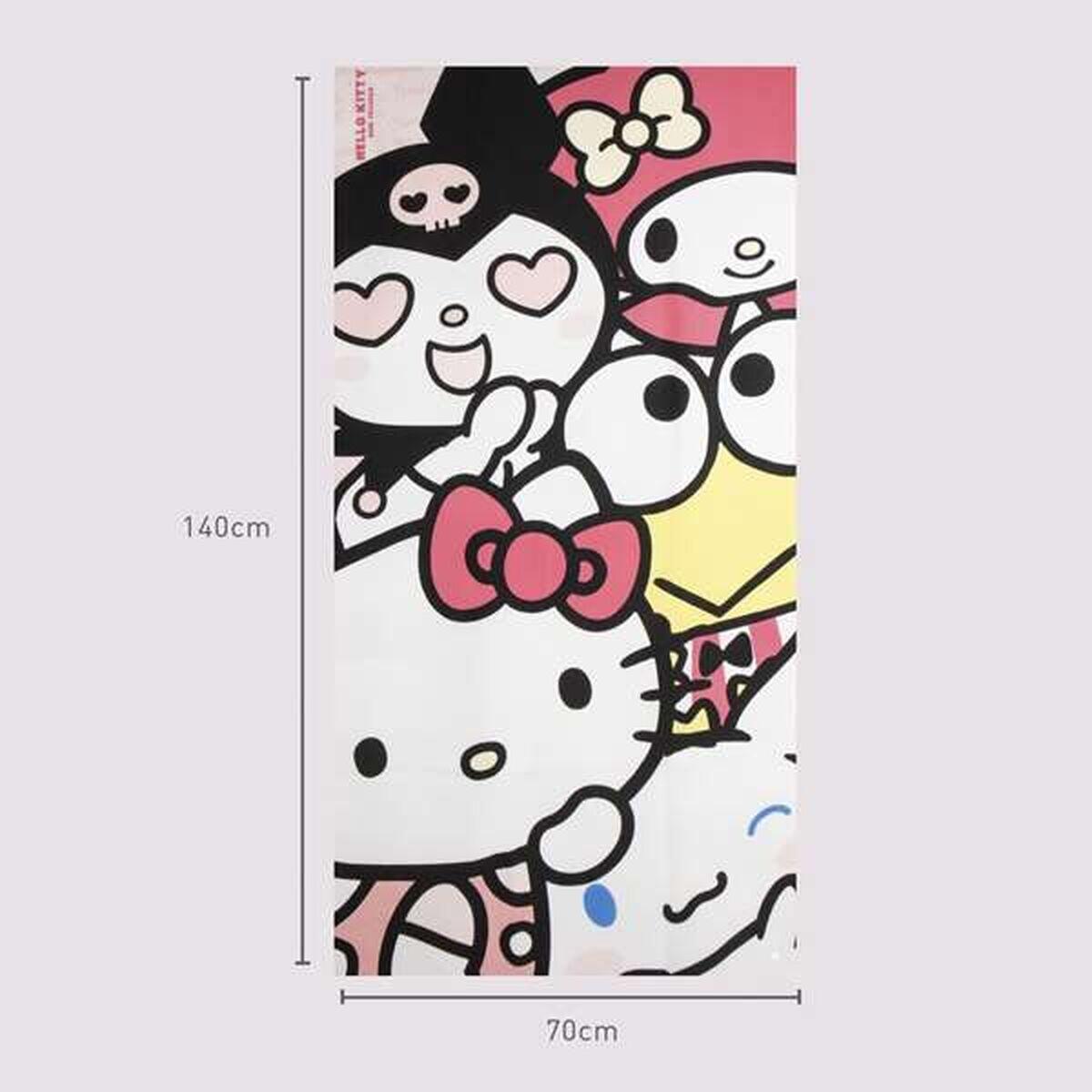 Toalla de Playa HELLO KITTY Multicolor 3/3