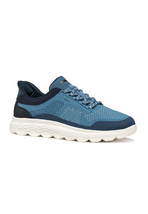 Geox Herren Sneaker U Spherica Plus Fast In U65MPE 06KEK C4KF4 Dark Avio/Blau
