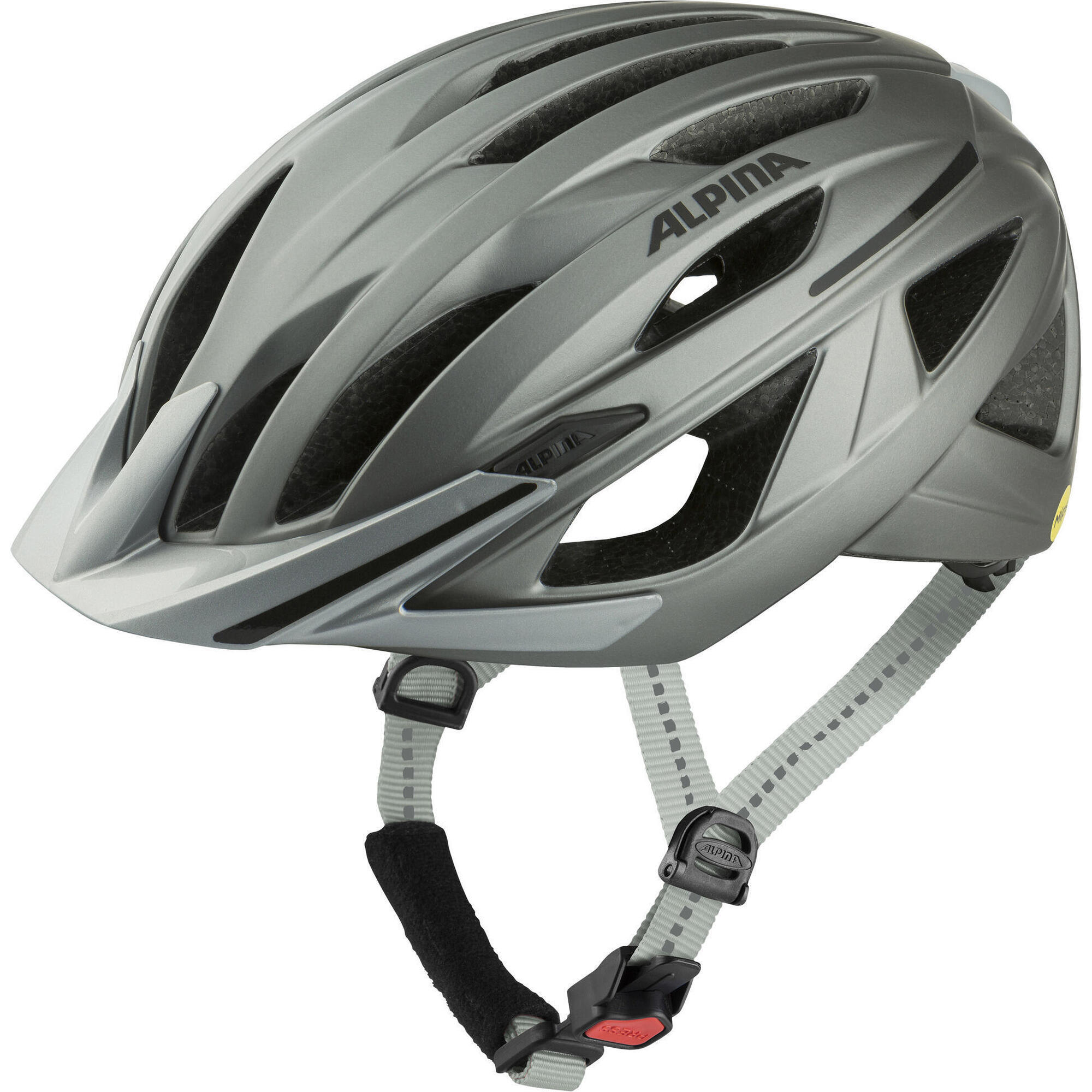 Alpina - Casque De Vélo Urbain Gent Mips, Gris - Casque - Gris - 51- 56 Cm - Decathlon