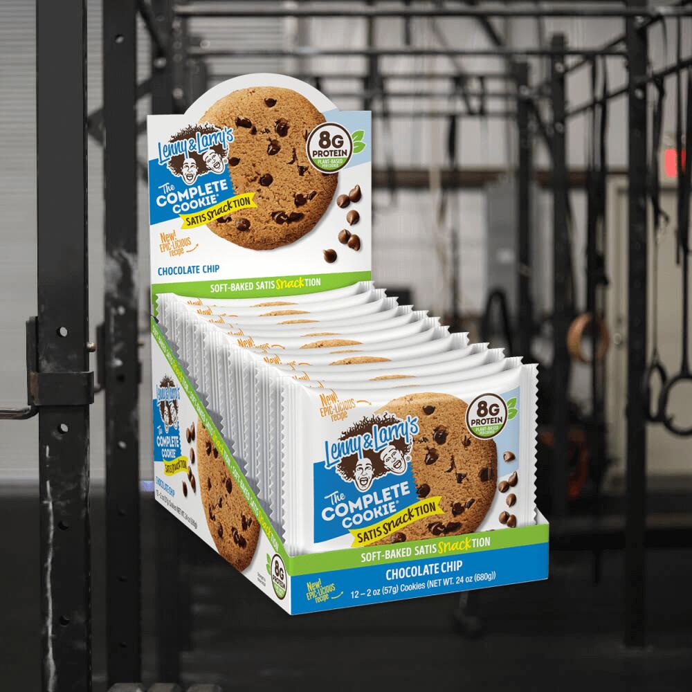 Lenny & Larry's The Complete Cookie (12x57g) Chocolate Chip 2/3