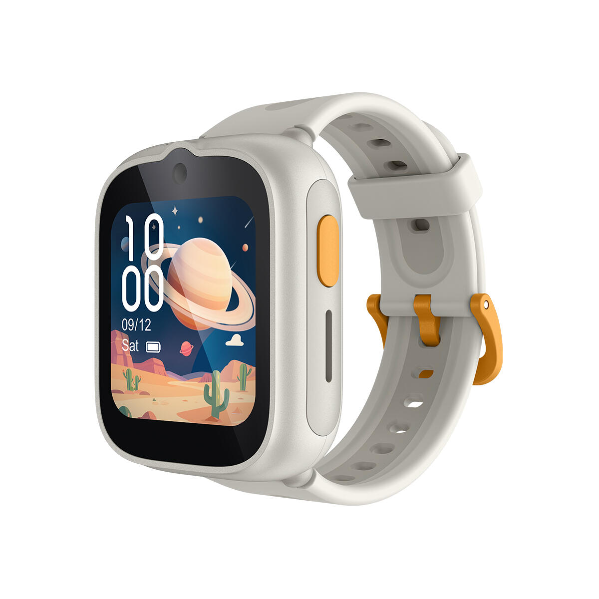 TCL MOVETIME MT48 - Smartwatch infantil 4G, GPS, 1.68", 900 mAh, IP68 - Crema 2/7
