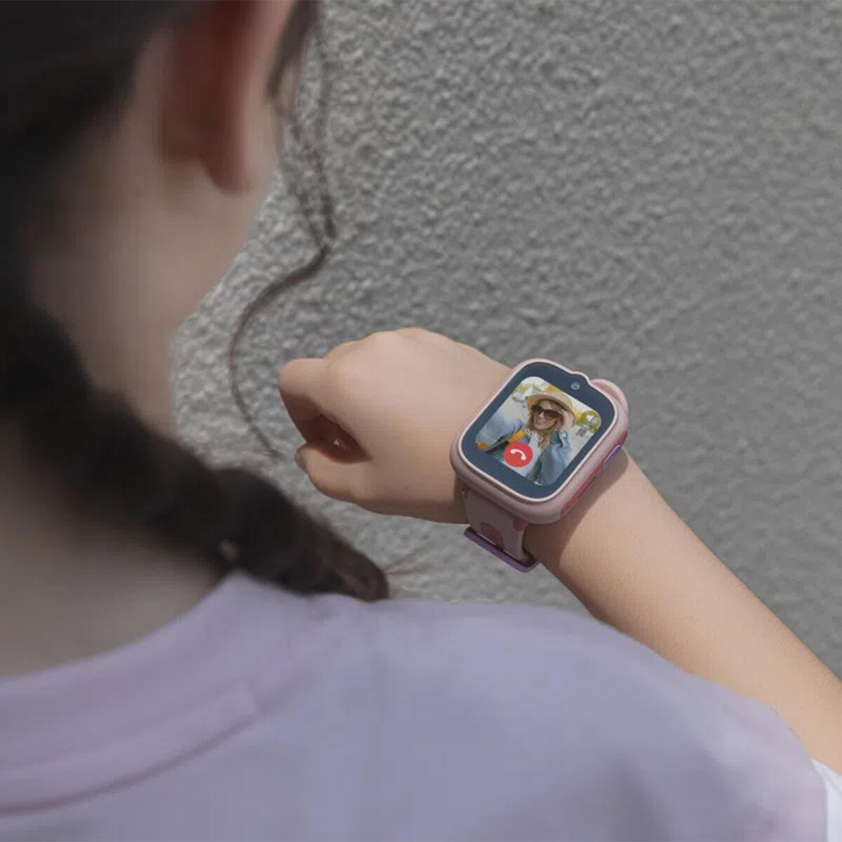 TCL MOVETIME MT48 - Smartwatch infantil 4G, GPS, 1.68", 900 mAh, IP68 - Rosa 5/7