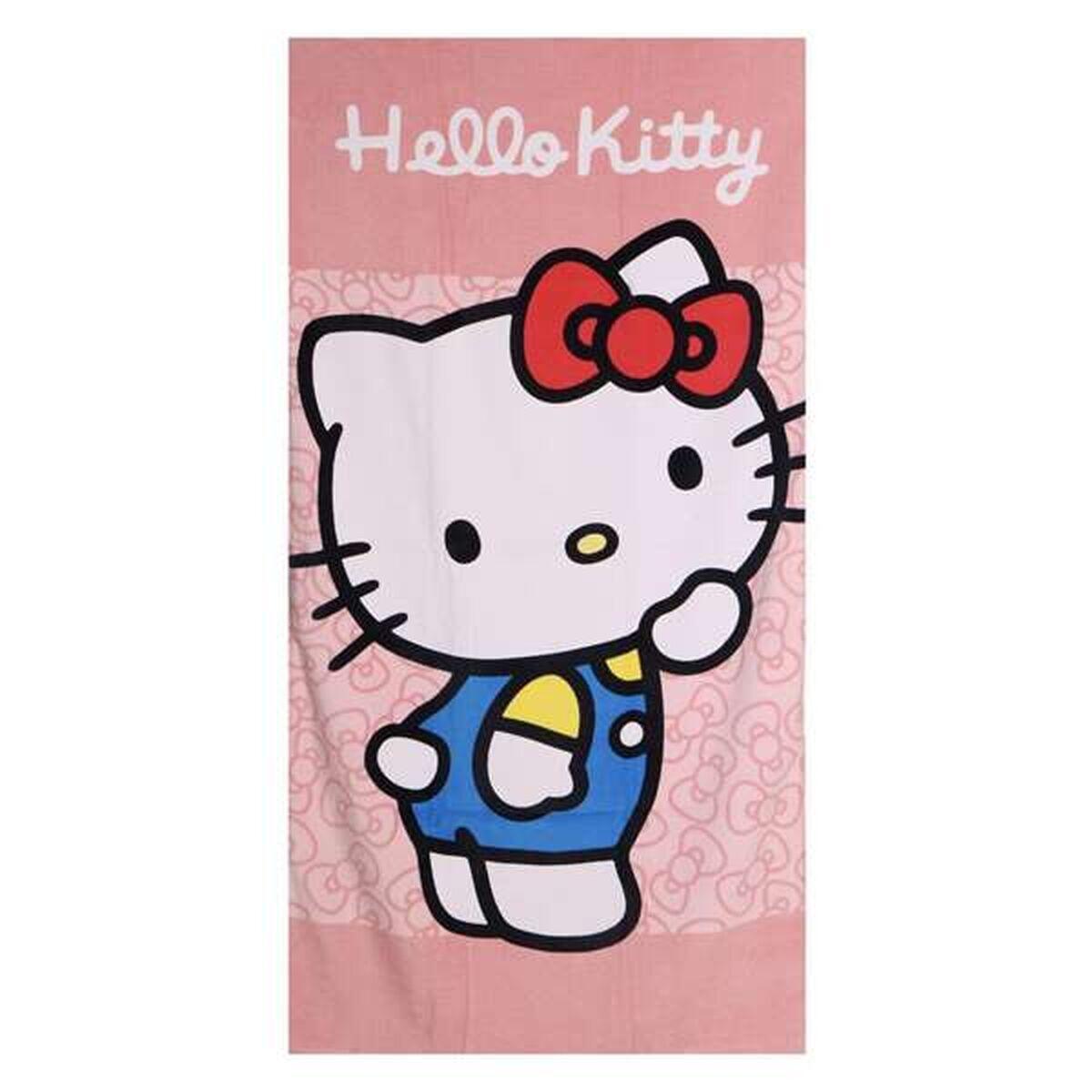 Toalla de Playa HELLO KITTY Multicolor 1/4