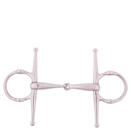 Mors à aiguille pour cheval double brisure BR Equitation Titanio