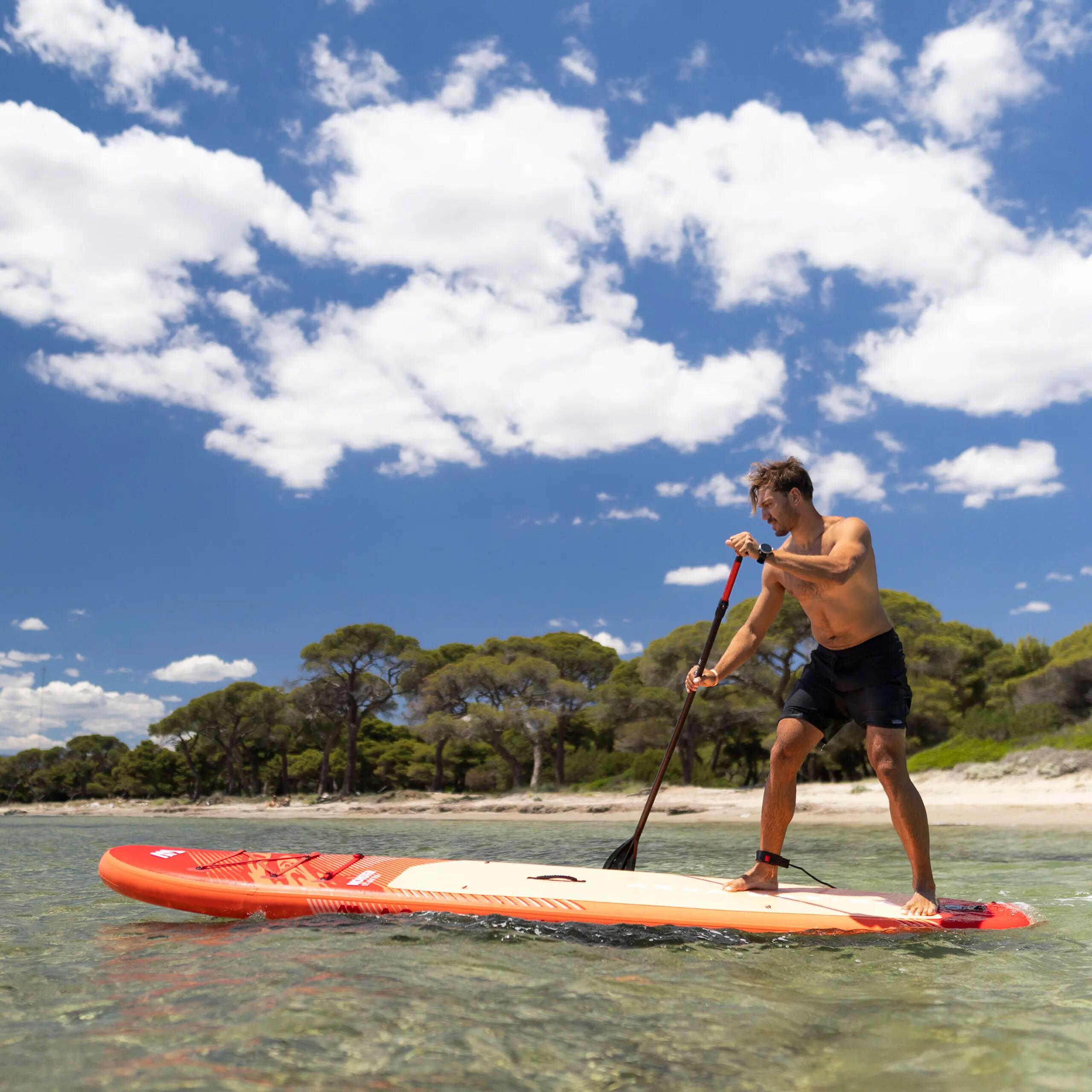 Tavola SUP gonfiabile Aqua Marina Monster 12'0" 2026 + pagaia con boa 6/7