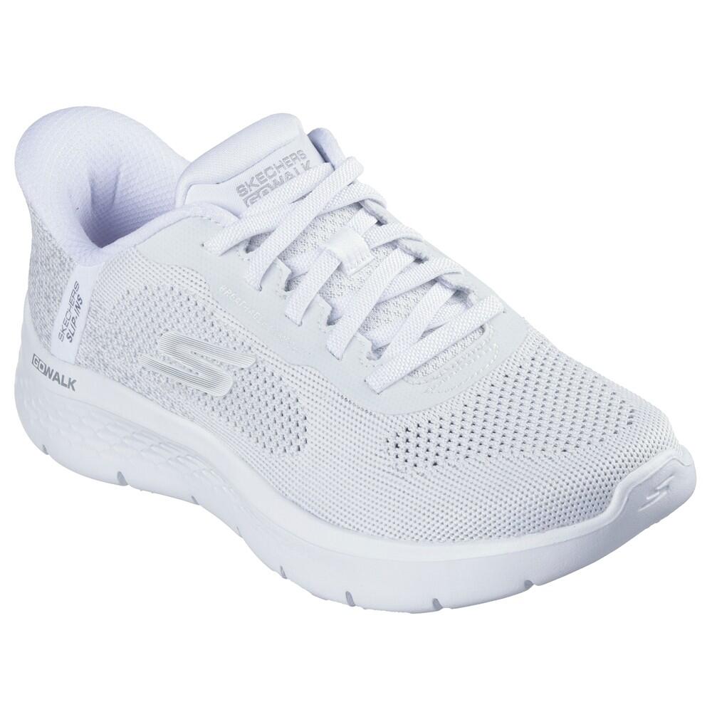 Baskets Baskets FEMME Skechers Slip-ins Go Walk Flex BLANC 2/5