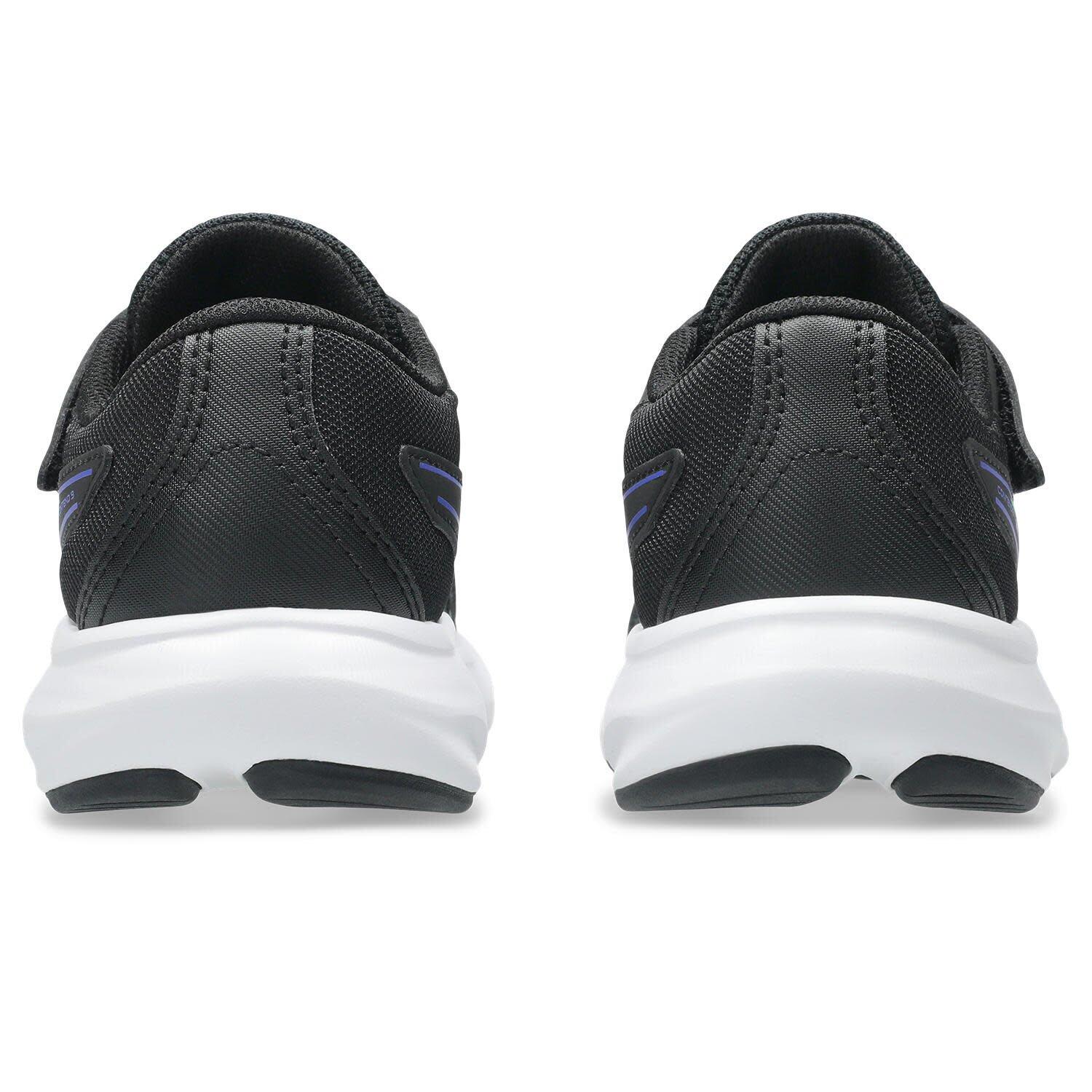Calcado De Corrida Crianças - ASICS CONTEND 9 PS - Black/Vital Green 5/7