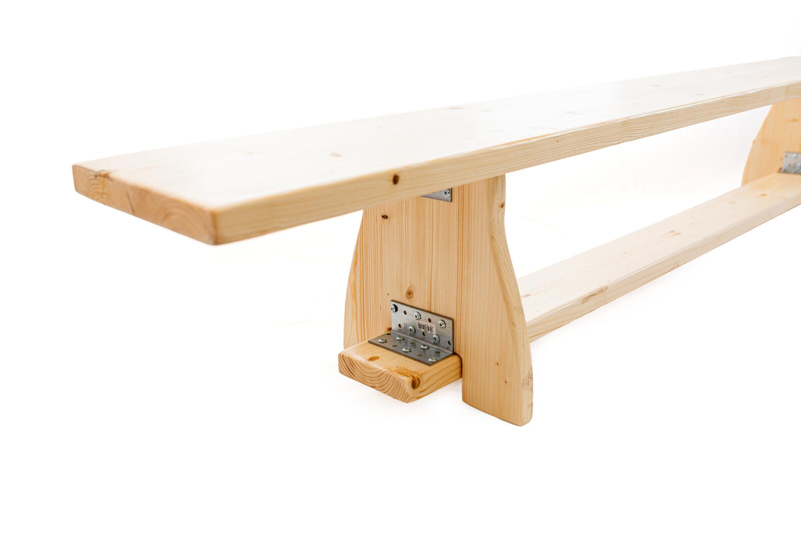 Ławka gimnastyczna drewniana UNDERFIT 3 m 2/7