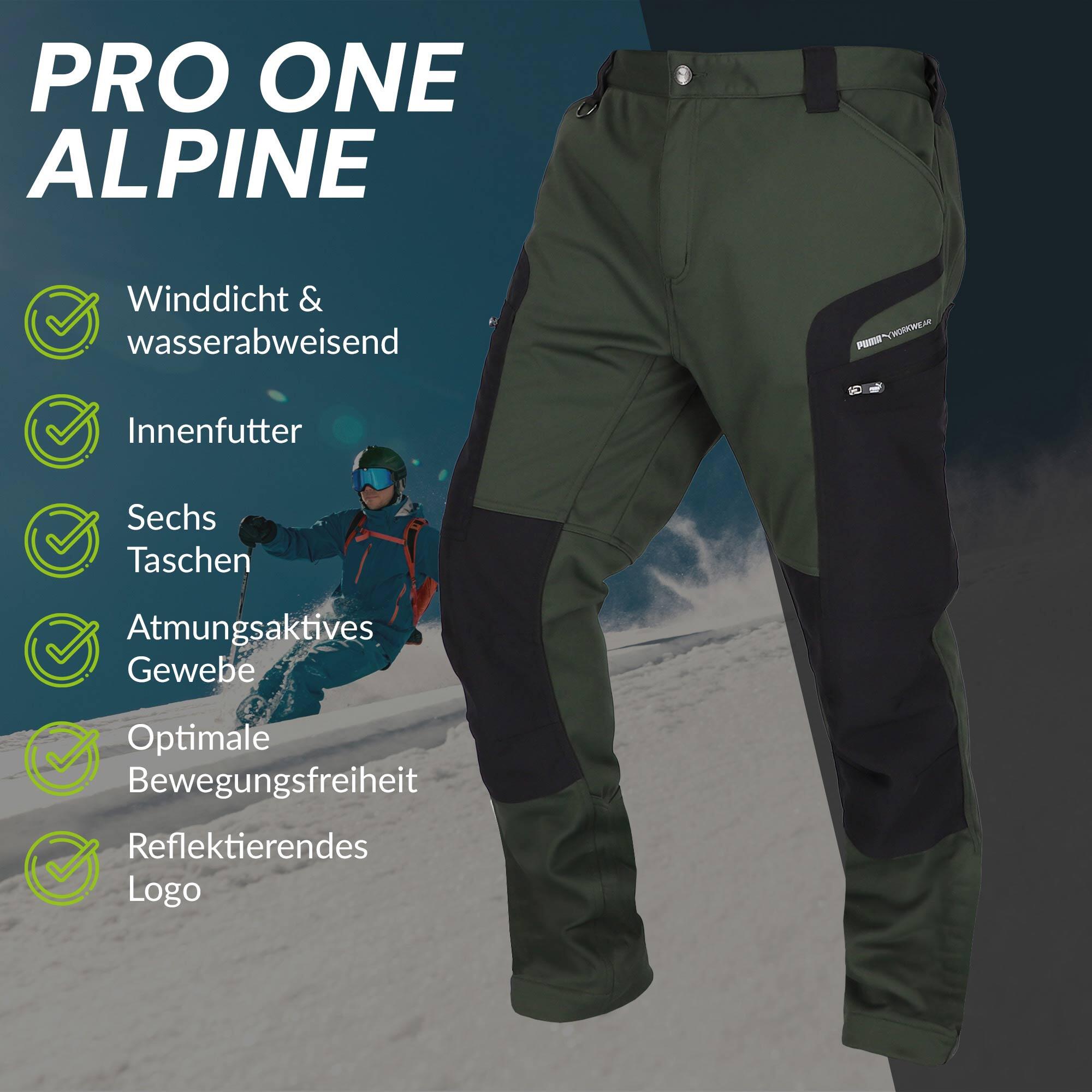 Puma Workwear ProOne Alpine pantalon outdoor doublé pour hommes 7/7