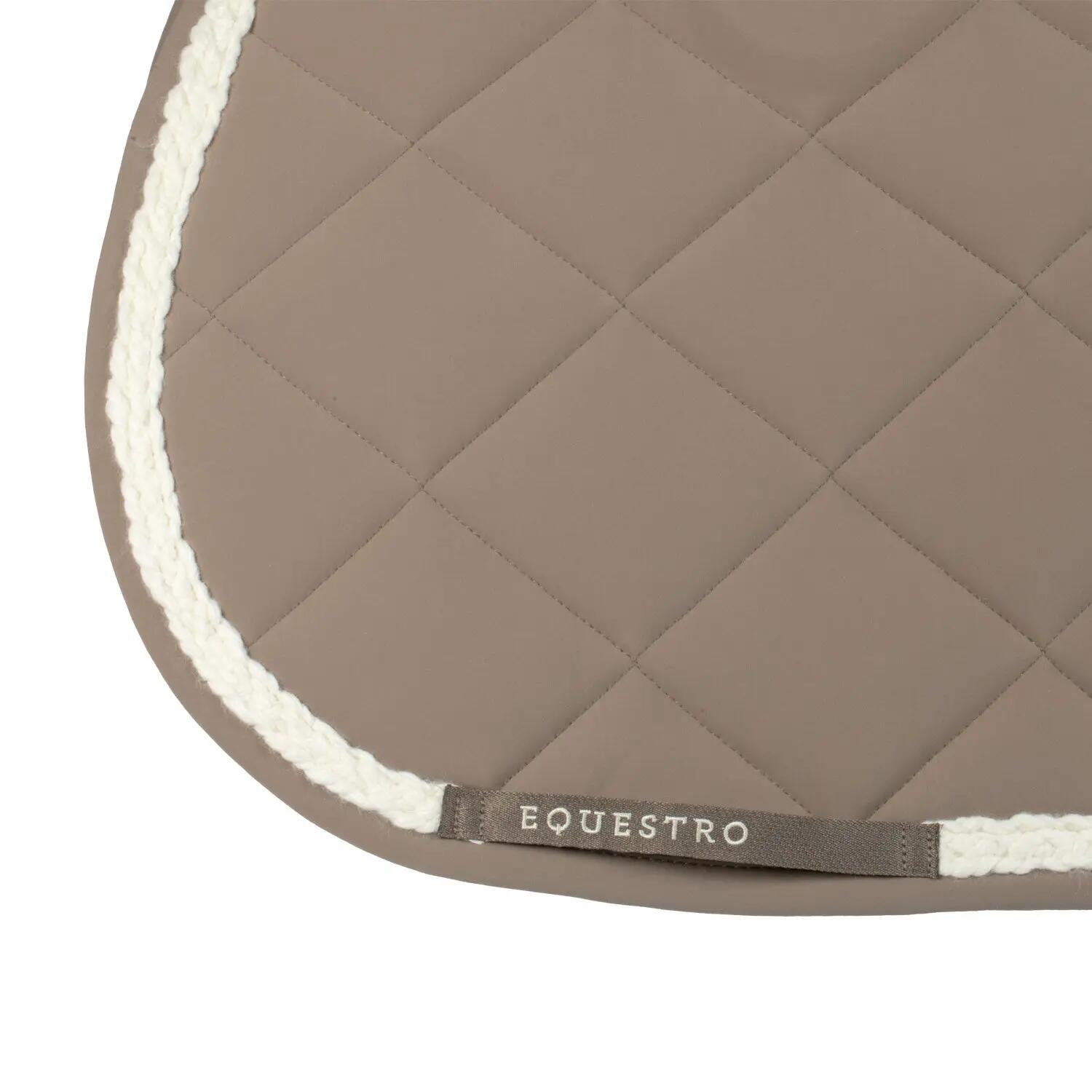 Equestro Zadeldek Braided Cord Fw25 Bruin - 4/5