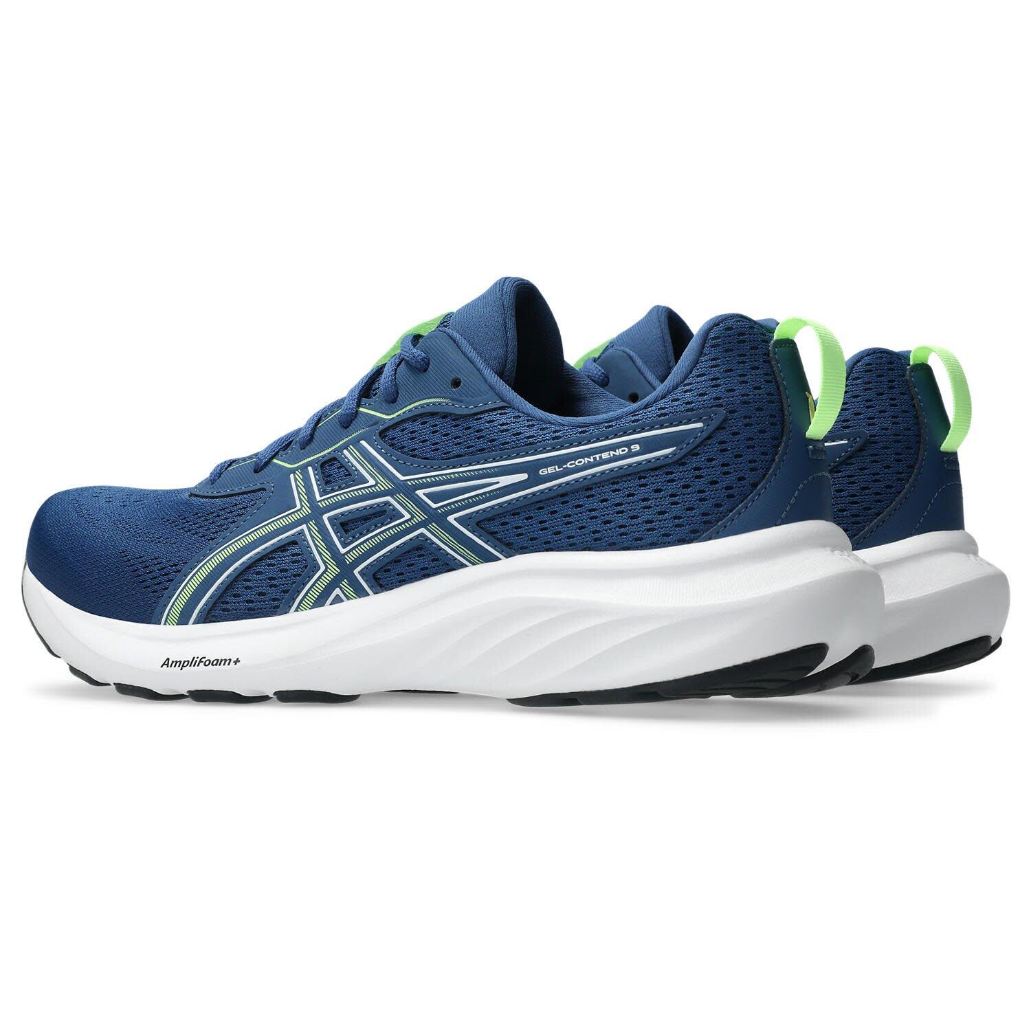 Chaussures De Running Homme - ASICS Gel Contend 9 - Twilight Blue/Illuminate 4/7