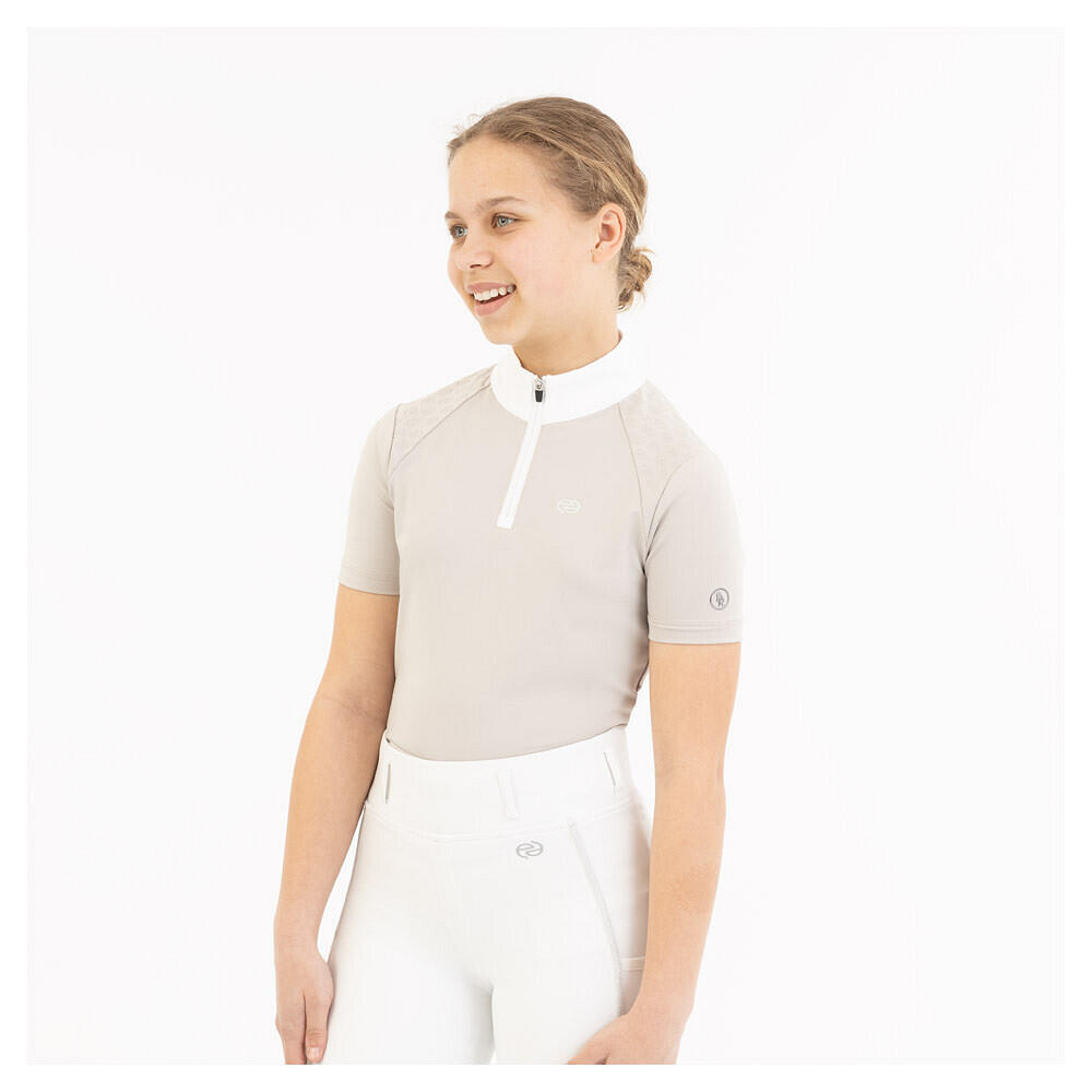 Polo de competición para chica BR Equitation Eevolv Isha 1/3