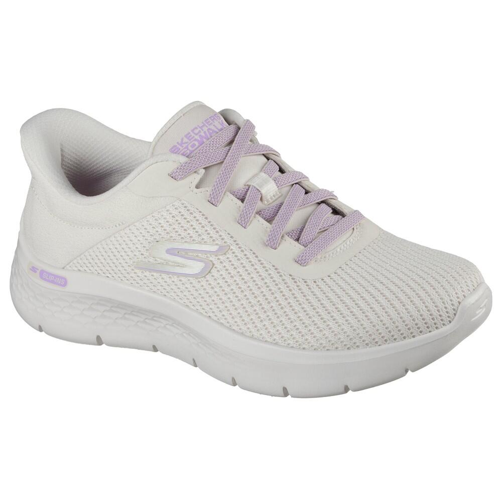 Baskets FEMME Skechers Slip-ins Go Walk Flex - Crala BLANC 2/7