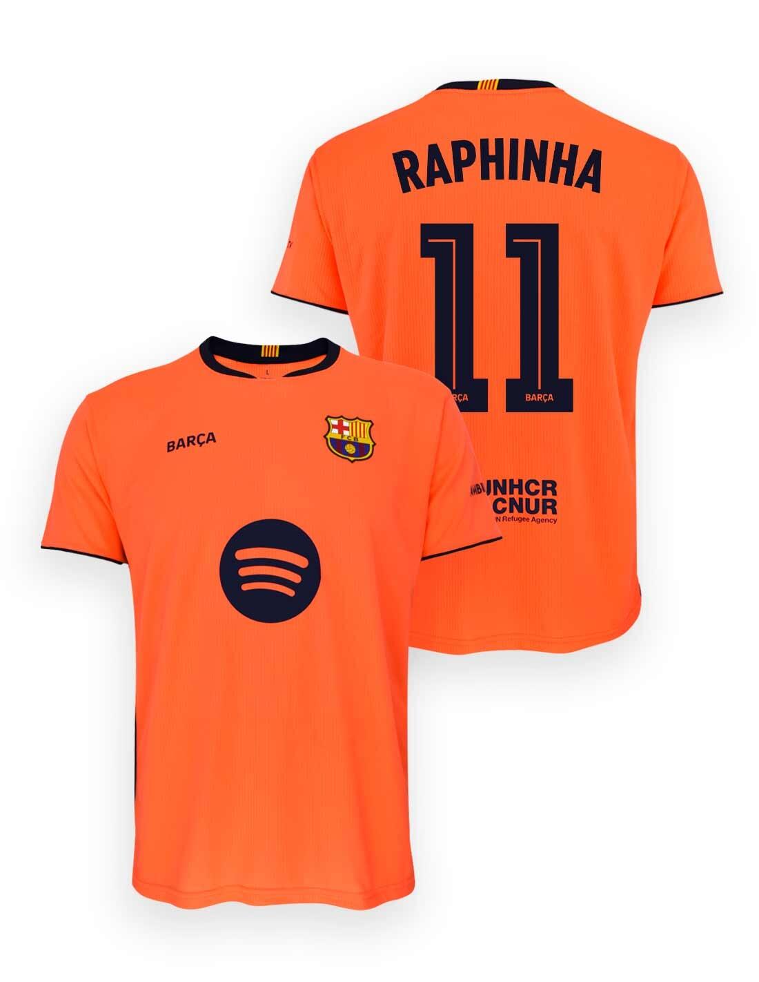 Camiseta Raphinha 3ª equipación FC Barcelona 2025-26 - Réplica Oficial - Júnior 3/4