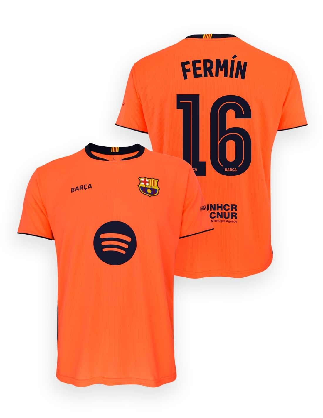 Camiseta Fermín 3a equipación FC Barcelona 2025-26  - Réplica Oficial 3/4
