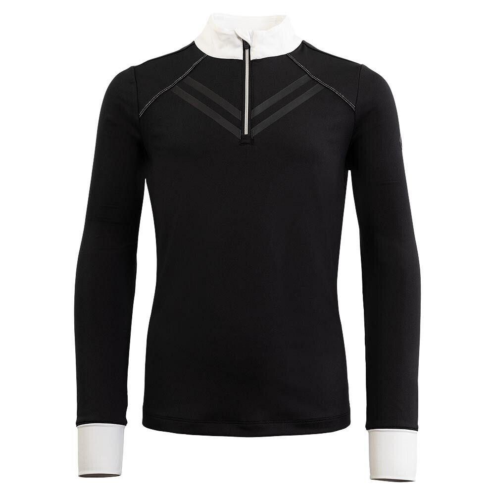 Br - Polo De Concours Manches Longues Enfant Br Equitation Br Equitationindisi - Polo Manches Courtes - Noir - Decathlon