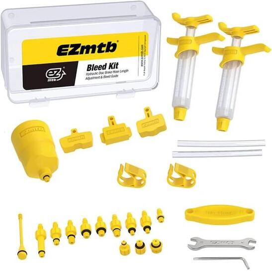 kit universale spurgo freni idraulici bici