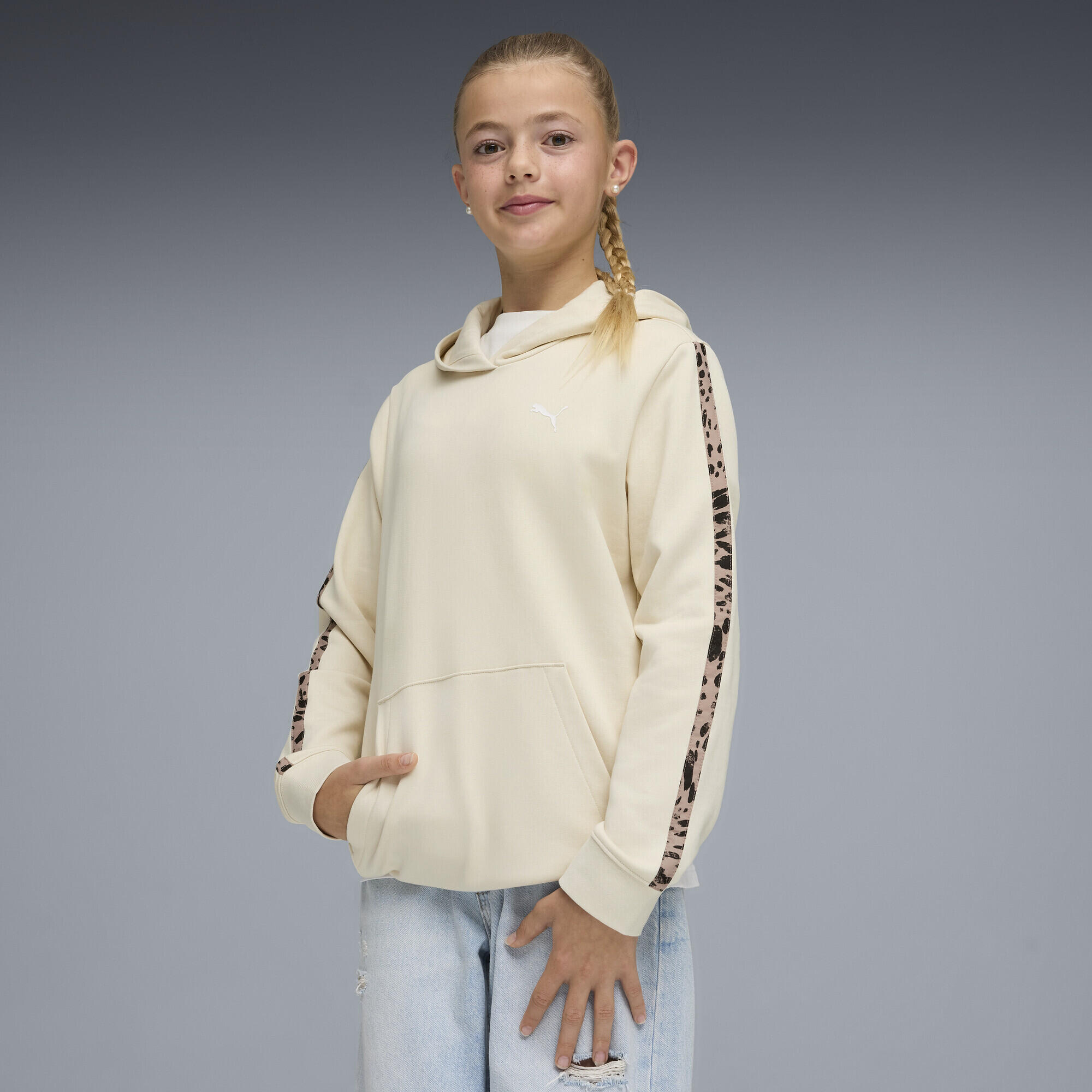 Felpa con cappuccio e grafica Essentials Animal per ragazzi PUMA 2/5